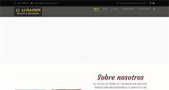 Desktop Screenshot of pizzeriael-lenador.com