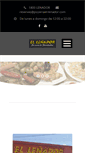 Mobile Screenshot of pizzeriael-lenador.com